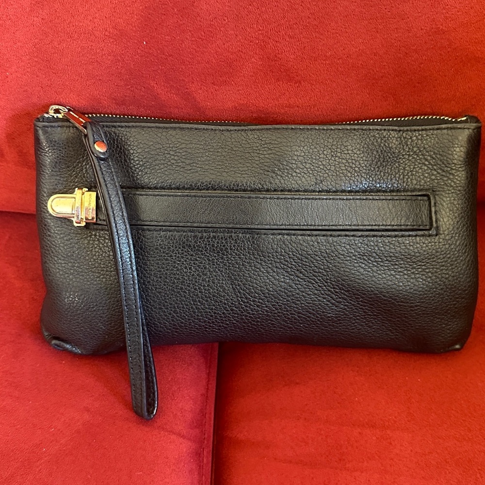 Michael Kors wristlet clutch purse